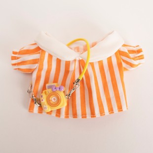 The first and second generation of Labubu clothes pendant Rab cloth sitting party doll clothes pendant accessories skirt camera suit