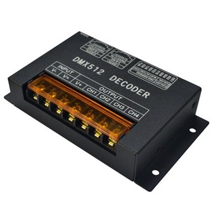Контроллер DMX512 синхронизированная система управления светодиодный декодер RGB RGBW декодер