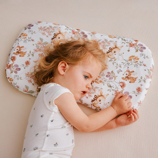 Children's Silicone Pillow Baby Pillow Three Thickness 3-6 Months 1-3 Years Old Four Seasons Universal Pillow