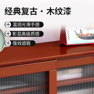 Walnut wood paint dark wood grain paint refurbished solid wood furniture repair wood oil black wood paint water-based paint