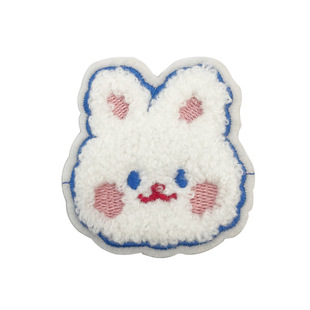Cute Bear Towel Embroidered Down Jacket Hat Bag Hot Melt Adhesive Decorative Label Cartoon Panda Rabbit Patch