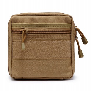 Sports outdoor multi-function EDC tool kit medical sundries storage bag tactical camouflage Molle accessory waist bag