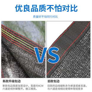 Sunshade net thickened encryption sun protection net heat insulation anti-grass black shade garden aluminum foil plant anti-aging window net