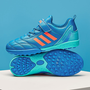 Breathable Mesh Children's Football Shoes Teenager Low-top Mesh Crushed Nails Flat TF Cement Floor sneaker Training Shoes