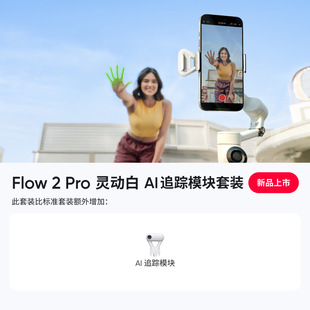 Тень камень Insta360 Flow 2 Pro портативный облачный стол AI мобильный телефон стабилизатор интеллектуальная стабилизация сотовой связи 360 градусов