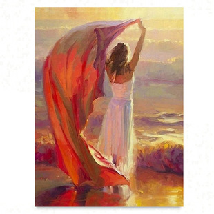 DIY Cross-Border New Diamond Painting Umbrella Couple in the Rain Diamond Painting DIY Round Diamond/Square Diamond Popular Bedroom Decoration Painting