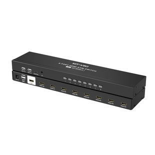 Maituowei moment 8-port HDMI KVM switcher HD USB keyboard and mouse display shared remote control MT-801HK-C