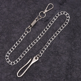 New design pants chain simple retro street metal hook trendy accessories European and American wallet chain men's waist chain