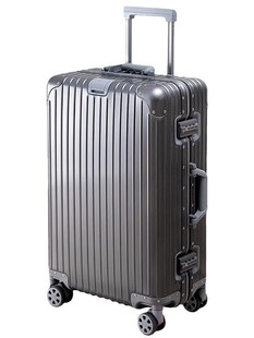 Aluminum Box Luggage Case Women's Trolley Case Men's Universal Wheel Suitcase 20-inch Boarded Case Compression-resistant Wear-resistant Password Bag