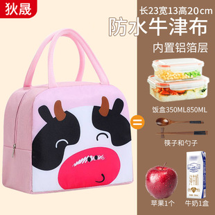 Lunch Box Bag, Insulated Lunch Bag, Student Lunch Bag, Waterproof and Oil-Proof, Office Worker Meal Bag, Thickeneded Aluminum Foil Weiyan