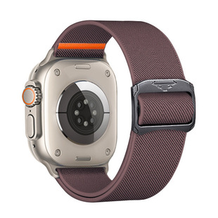 Применимо для Apple Watch 10-го поколения эластичные нейлоновые пряжки быка ремешок 42 46 мм iwatch56789