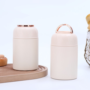 New 316 stainless steel braised beaker office workers double-layer insulation lunch box mini portable porridge artifact wholesale