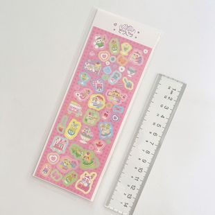 South Korea ins absolutely laser stickers girl heart DIY material decorative stickers Goka decorative stickers