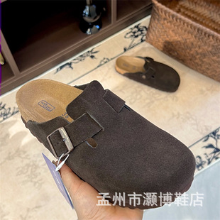Обувь Birkenstock, чистая оригинальная обувь Sangpo, новая кожаная пробка, внутренняя часть, увеличивающая толстую подошву, пара обуви Birkenstock, мужские и женские тапочки, летняя верхняя одежда