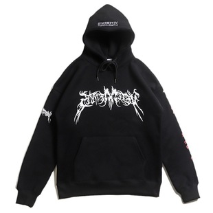 European and American men's American fashion brand Huang Zitao with magic array printed fleece-lined hoodie hoodie hoodie