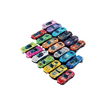 Children's Huili alloy car kindergarten gift Huili toy car sliding engineering car racing toy suit