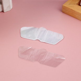Disposable Plastic Mask Stickers for Beauty Salons, Household Wet Compress, Fresh-keeping and Moisturizing PE Facial Mask Stickers, Skin-filling Cling Film
