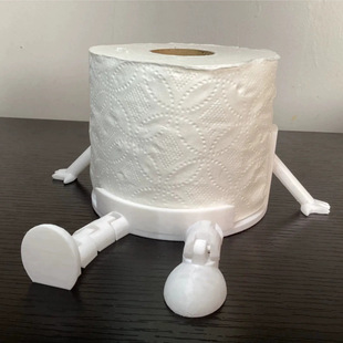 Amazon трансграничные горячие продажи 3d печатные салфетки держатель для дома ванная комната рулон бумаги держатель креативные 3d печатные украшения A40