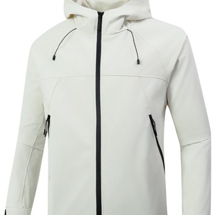 2024 Solid Color Rush Clothes Couple Spring and Autumn Single Rush Jacket Windproof Waterproof Rush Clothes Outdoor Sports Jacket