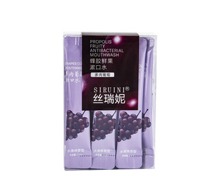 Fresh Fruit Mouthwash Propolis Strip Boxed Fresh Breath Cleaning Oral Portable Disposable Mouthwash Spot