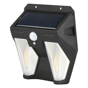Solar Warm Light Sensor Wall Lamp Waterproof Tungsten Filament Wall-Mounted Garden Landscape Lamp Multi-Functional Atmosphere Wall Lamp