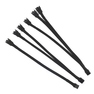 Motherboard four-pin one-two extension line 4Pin/4-pin one-minute two patch cord CPU fan pwm temperature control extension line