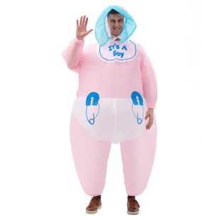 Cross-border Hot Selling Cute Baby Inflatable Clothing cosplay Adult Funny Performance Clothing Walking Doll Performance Clothing