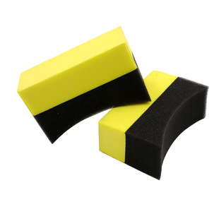 Car Wash Sponge Corner Wipe EVA Composite Tire Brush Waxing Sponge Beauty Cleaning Car Wipe Car Wash Car Brush