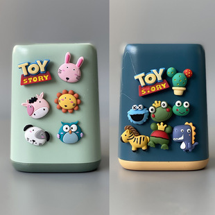 Cartoon Cute Pen Box Boys and Girls Creative Gift Student Desktop Stationery Storage Box Storage Bucket Fashion