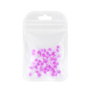 Cross-border Explosions Cartoon Nail Art Jewelry Three-dimensional Two-color Luminous Jellyfish Resin DIY Phone Shell Nail Decoration