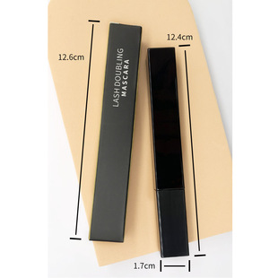 Spot foreign trade mascara neutral no LOGO small amount of printing long non-blooming thick mascara cross-border exclusive