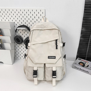 Korean Style New Ins Fashionable Tooling Large Capacity Casual Backpack for Couples high quality Junior Senior high school Student Backpack