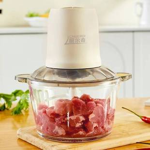 Electric kitchen erqi meat grinder multifunctional household small mixer stuffing machine mud machine garlic cuisine crushing wholesale