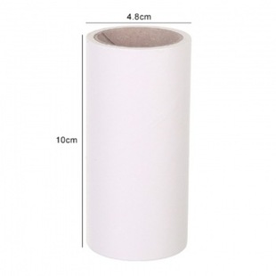Roller-type Pet Hair Removal Brush Clothes Tearable Roll Paper Replacement Core Dabbing Brush Household Hair Adhesive with Handle