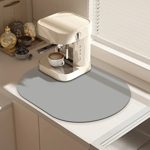 Simple Style Kitchen Countertop Draining Mat Bar Counter Coffee Machine Anti-fouling Mat Wine Tea Table Absorbent Mat Stove Heat Insulation Mat