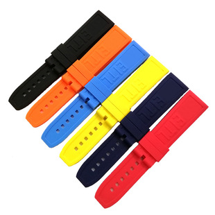 Fit Centennial Spirit Avenger Silicone Strap 22mm Blackbird Yellow Wolf Red Orange Blue Waterproof Rubber Bracelet