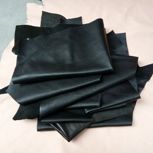 Horse leather cowhide leather corner plant scrap material crazy horse leather leather leather material leather material layer tanned leather handmade noodles