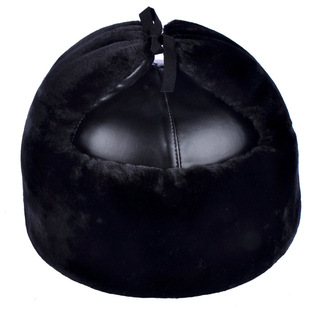 Winter cotton safety helmet construction site power labor protection sheep sheared cotton safety helmet plush anti-smashing helmet