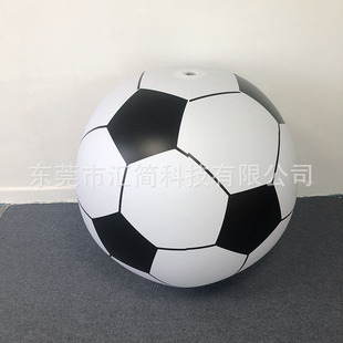 Толстый надувной пляжный мяч надувной большой футбол для детей гигантский пвх надувной футбол