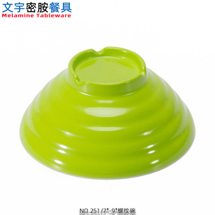Melamine spicy hot bowl thread thickened ramen beef noodle bowl plastic soup bowl university canteen melamine tableware