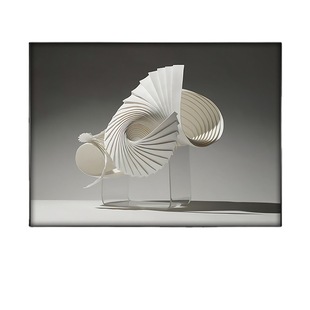 Light Luxury Living Room Decorative Painting Simple Shell Small Conch Sofa Background Wall Painting Nordic Modern Hallway Bedside Hanging Painting