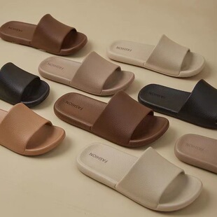New Slippers for Women Summer Thick-soled Indoor Home Non-slip Couple Bathroom Bathing Soft-soled Slippers for Men Summer Wholesale