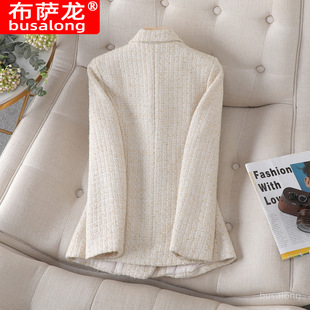 New Busalong busalong Women's Long-sleeved Professional Suit Formal Women's Coat Work Clothes 8227