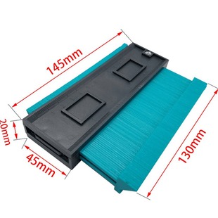 Profile measuring instrument line gauge profiling ruler multi-function woodworking tool irregular profile gauge profile gauge arc gauge