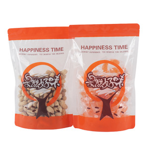 Sure Enough, Delicious Packaging Bag, Dried Fruit Candy, Universal Melon Seed Biscuits, Snacks, Peanut Twists, Self-standing Self-sealing Gift Bag