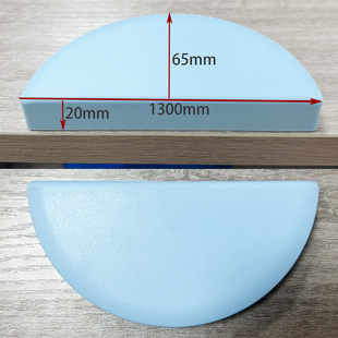 Color Children's Room Handle Semi-circular Handle Modern Fashion Simple Drawer Cabinet Door All-match Plastic Handle