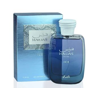 Трансграничные взрывы RASASI Hawas Men And Women EDP Ice Blue Духи Гуанчжоу спот
