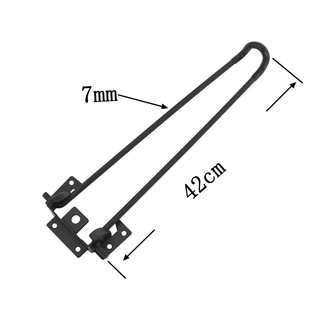 Simple Outdoor Storage Folding Table Leg U-shaped Folding Cat Feet Bold 12mm Wire Diameter Steel Wire Folding Feet