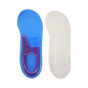 Men's and women's shock absorption and pressure insole sports high elastic comfortable skin-friendly sweat-absorbing free tailoring insole manufacturers hot sale