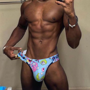 [Black Series] A generation of men's briefs sexy colorful summer design men's MP296